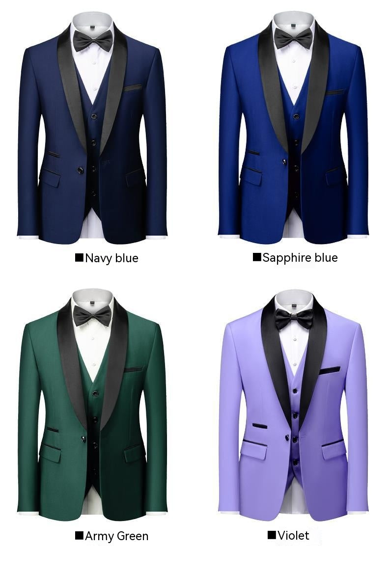 Men's 3 Piece Suit Tuxedo Jacket Vest Pants 22