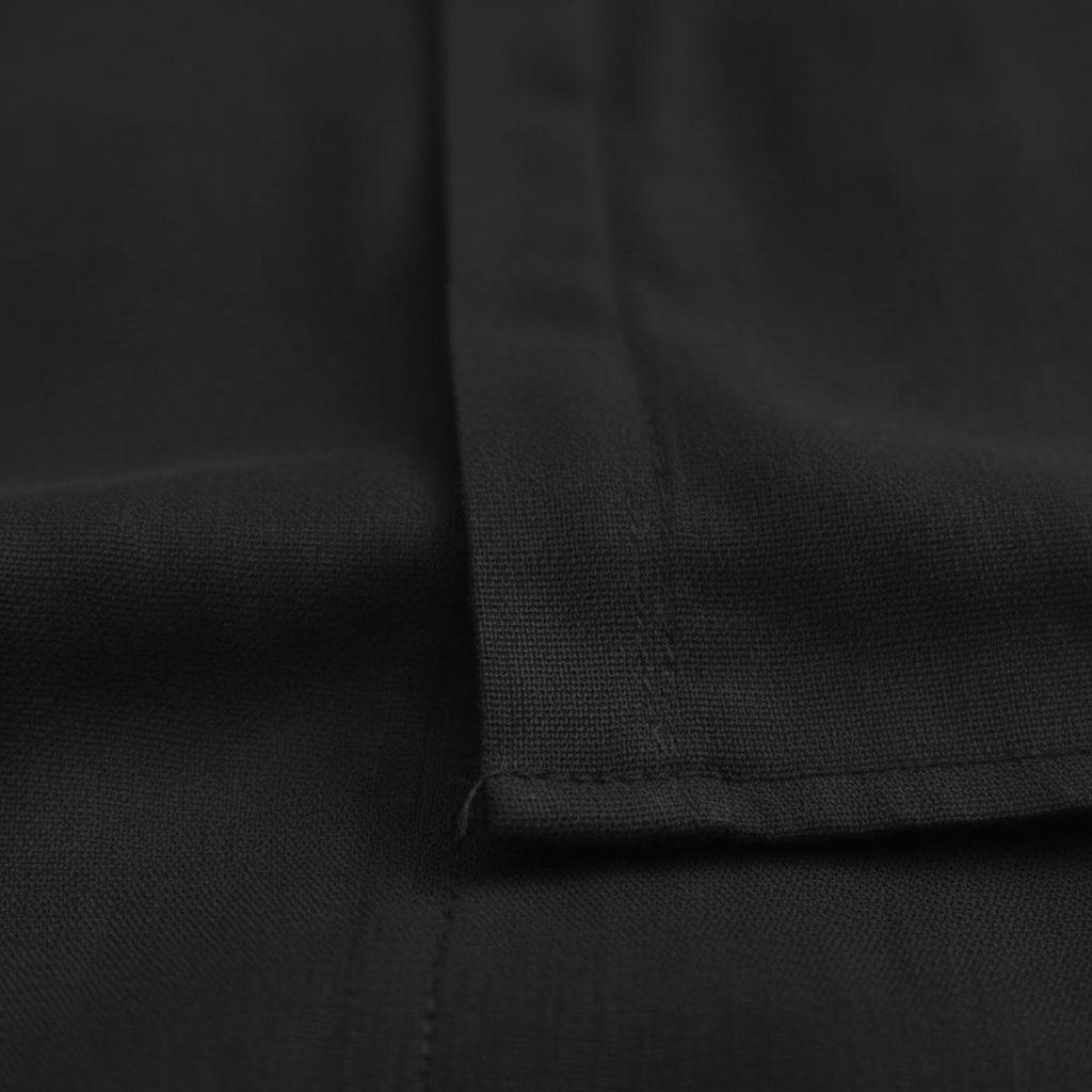 Men’s Ribbed Short Sleeve Button-Up Shirt with Drawstring Pants Set in Gray 3